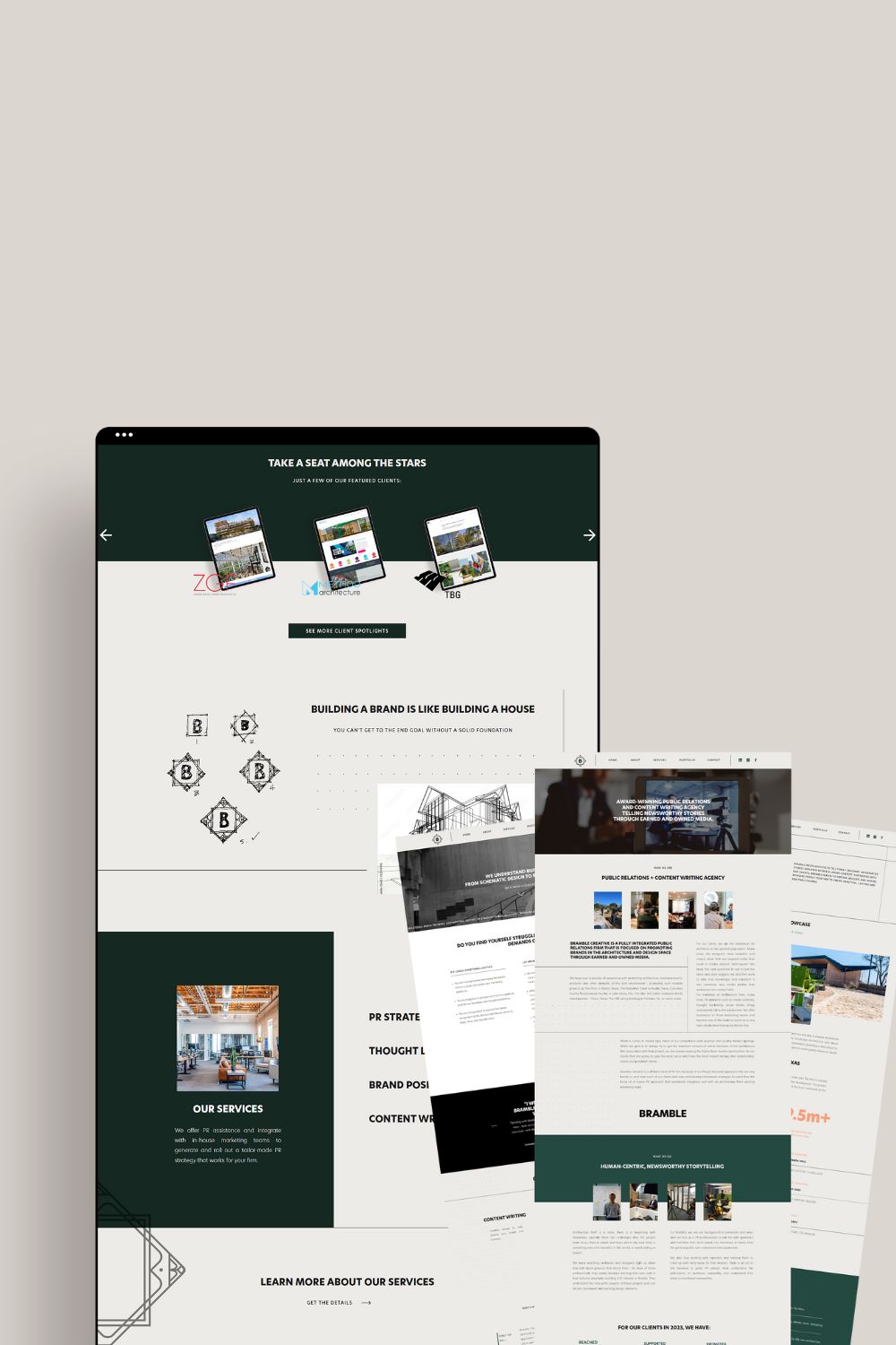 Bramble Creative Website